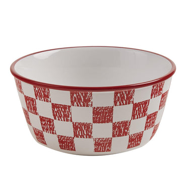 Chicken Coop Cereal Bowls - Check Set of 4 Park Designs - The Fox Decor